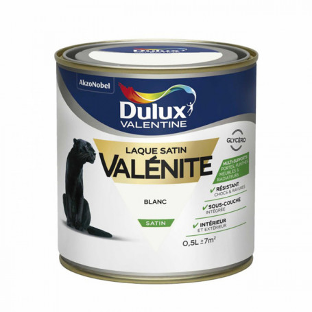 Laque Valénite satin 0 5L DULUX VALENTINE