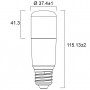 Ampoule LED ToLEDo Stick 5W 470lm 827 E27 2700K SYLVANIA