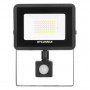 Projecteur LED extra-plat avec capteur START Flood IP65 43W 5000lm 840 PIR Noir 4000K SYLVANIA