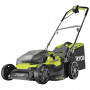 Pack Jardin 18V RYOBI : Tondeuse hybride RY18LMH37A + Coupe-bordures hybride RLT1831H + 2 batt 18V ONE+ 4,0Ah