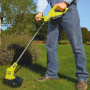 Pack Jardin RYOBI : Tondeuse hybride 18V RY18LMH37A + Coupe-bordure à batterie OLT1825M 18V + 2 batt 18V ONE+ 4,0Ah