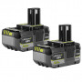 Lot de 2 Batteries RB1850XG 18V ONE+ 5,0Ah RYOBI