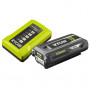 Pack énergie 36V MaxPower : Chargeur standard RY36C17A + Batterie IntelliCell RY36B20B 2,0Ah RYOBI