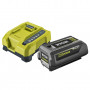 Pack énergie 36V MaxPower : Chargeur rapide RY36C60A + Batterie IntelliCell RY36B40B 4,0Ah RYOBI