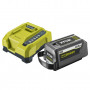 Pack énergie 36V MaxPower : Chargeur rapide RY36C60A + Batterie IntelliCell RY36B60B 6,0Ah RYOBI