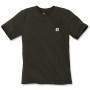 T-shirt manches courtes avec poche noir CARHARTT