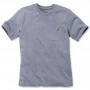 T-shirt manches courtes avec poche gris clair CARHARTT