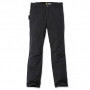 Pantalon de travail double front stretch Cotton Duck noir CARHARTT