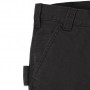 Pantalon de travail double front stretch Cotton Duck noir CARHARTT