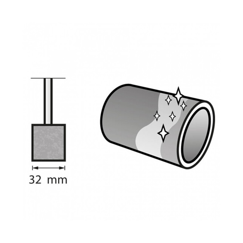 Cylindre polisseur imprégné DREMEL