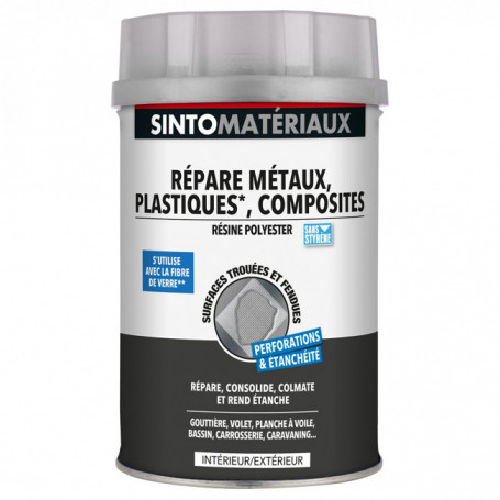 Répare métaux, plastiques, composites