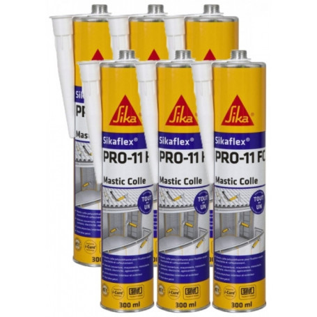 Colle mastic multi-usages blanche 11FC Sika