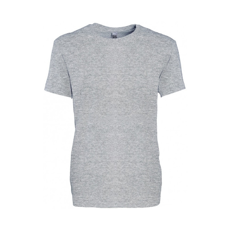 T-shirt gris clair 100% coton 150g Evolution T BS010 ACTION WEAR