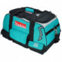 Pack Power PRO Makita 18V: Perceuse 91Nm DDF458 + Meuleuse 125mm DGA504 + Radio de chantier DMR108 + 3 batt 5Ah + sac