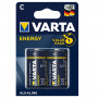 2 Piles alcalines C LR14 VARTA Energy