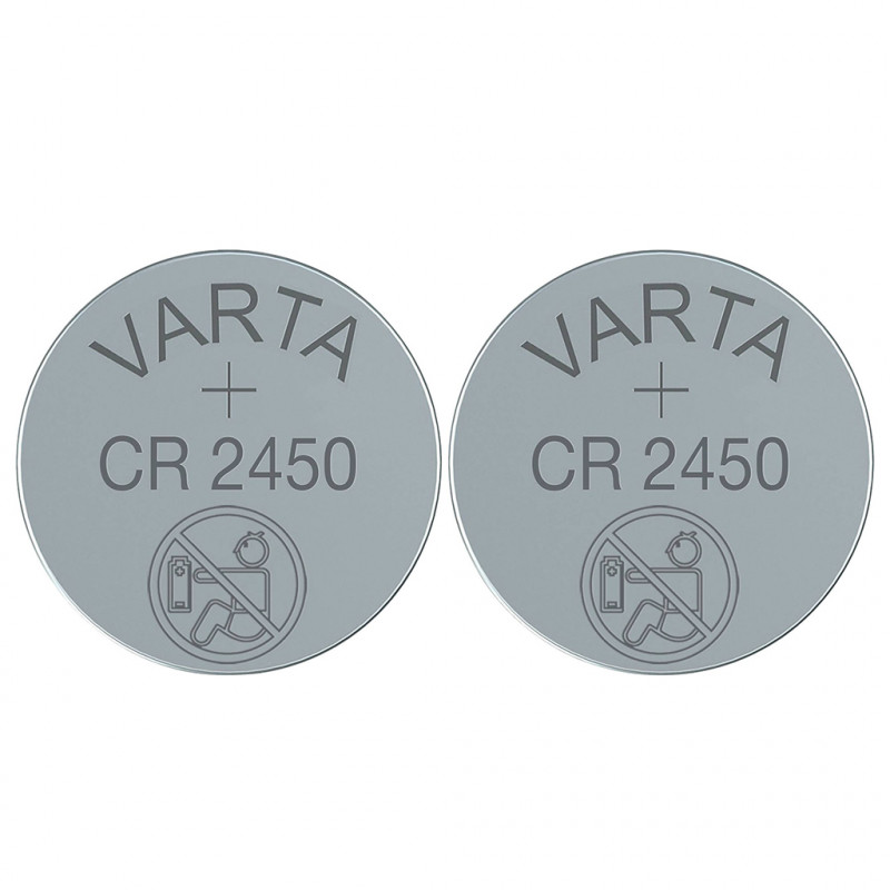 Pile bouton 3 V lithium CR2450 VARTA