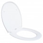 Abattant WC ARremix - frein de chute - pvc blanc