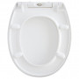 Abattant WC ARremix - frein de chute - pvc blanc