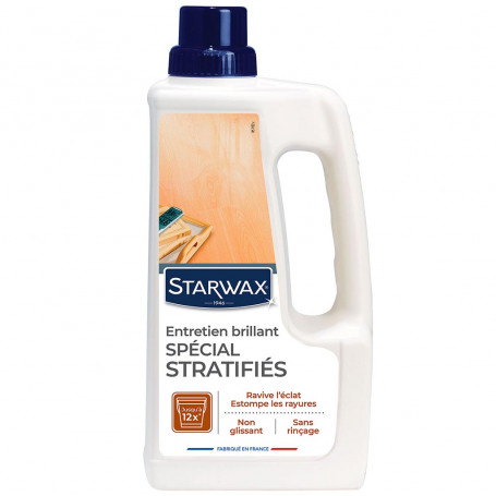 Starwax nettoyant brillant pour parquet et stratifié - 1L