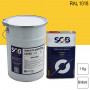 Peinture professionnelle PU ANTICO bi-composant RAL 1018 Jaune zinc 1Kg (laque + durcisseur) SOB PEINTURES