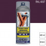 Peinture aérosol RAL 4007 Violet pourpre brillant 400ml MOTIP