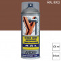 Peinture aérosol RAL 8002 Brun de sécurité brillant 400ml MOTIP