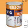 Peinture professionnelle Antirouille Fersob RAL 1017 Jaune safran brillant 3L SOB PEINTURES