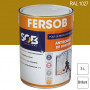 Peinture professionnelle Antirouille Fersob RAL 1027 Jaune curry brillant 3L SOB PEINTURES