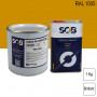 Peinture professionnelle PU ANTICO bi-composant RAL 1005 Jaune miel 1Kg (laque + durcisseur) SOB PEINTURES