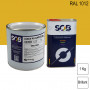 Peinture professionnelle PU ANTICO bi-composant RAL 1012 Jaune citron 1Kg (laque + durcisseur) SOB PEINTURES