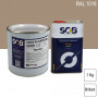 Peinture professionnelle PU ANTICO bi-composant RAL 1019 Beige gris 1Kg (laque + durcisseur) SOB PEINTURES