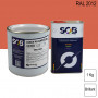 Peinture professionnelle PU ANTICO bi-composant RAL 2012 Orangé saumon 1Kg (laque + durcisseur) SOB PEINTURES