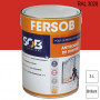 Peinture professionnelle Antirouille Fersob RAL 3028 Rouge pur brillant 3L SOB PEINTURES