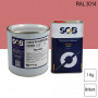 Peinture professionnelle PU ANTICO bi-composant RAL 3014 Vieux rose 1Kg (laque + durcisseur) SOB PEINTURES