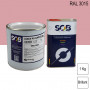 Peinture professionnelle PU ANTICO bi-composant RAL 3015 Rose clair 1Kg (laque + durcisseur) SOB PEINTURES