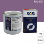 Peinture professionnelle PU ANTICO bi-composant RAL 4001 Lilas rouge 1Kg (laque + durcisseur) SOB PEINTURES