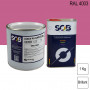 Peinture professionnelle PU ANTICO bi-composant RAL 4003 Violet bruyère 1Kg (laque + durcisseur) SOB PEINTURES