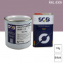 Peinture professionnelle PU ANTICO bi-composant RAL 4009 Violet pastel 1Kg (laque + durcisseur) SOB PEINTURES