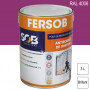 Peinture professionnelle Antirouille Fersob RAL 4006 Pourpre signalisation brillant 3L SOB PEINTURES