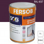 Peinture professionnelle Antirouille Fersob RAL 4007 Violet pourpre brillant 3L SOB PEINTURES