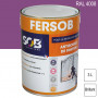 Peinture professionnelle Antirouille Fersob RAL 4008 Violet de sécurité brillant 3L SOB PEINTURES