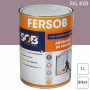 Peinture professionnelle Antirouille Fersob RAL 4009 Violet pastel brillant 3L SOB PEINTURES