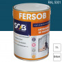 Peinture professionnelle Antirouille Fersob RAL 5001 Bleu vert brillant 3L SOB PEINTURES