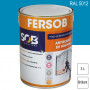 Peinture professionnelle Antirouille Fersob RAL 5012 Bleu clair brillant 3L SOB PEINTURES