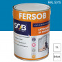 Peinture professionnelle Antirouille Fersob RAL 5015 Bleu ciel brillant 3L SOB PEINTURES