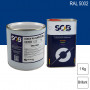 Peinture professionnelle PU ANTICO bi-composant RAL 5002 Bleu outremer 1Kg (laque + durcisseur) SOB PEINTURES