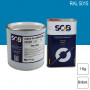 Peinture professionnelle PU ANTICO bi-composant RAL 5015 Bleu ciel 1Kg (laque + durcisseur) SOB PEINTURES