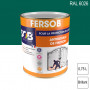 Peinture professionnelle Antirouille Fersob RAL 6026 Vert opale brillant 0,75L SOB PEINTURES