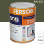 Peinture professionnelle Antirouille Fersob RAL 6003 Vert olive brillant 3L SOB PEINTURES