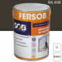 Peinture professionnelle Antirouille Fersob RAL 6006 Olive gris brillant 3L SOB PEINTURES